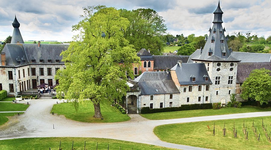 Notre top 10 des lieux pour organiser un séminaire en Belgique vue aerienne du domaine